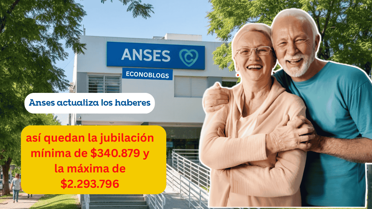 Anses actualiza los haberes: así quedan la jubilación mínima de $340.879 y la máxima de $2.293.796