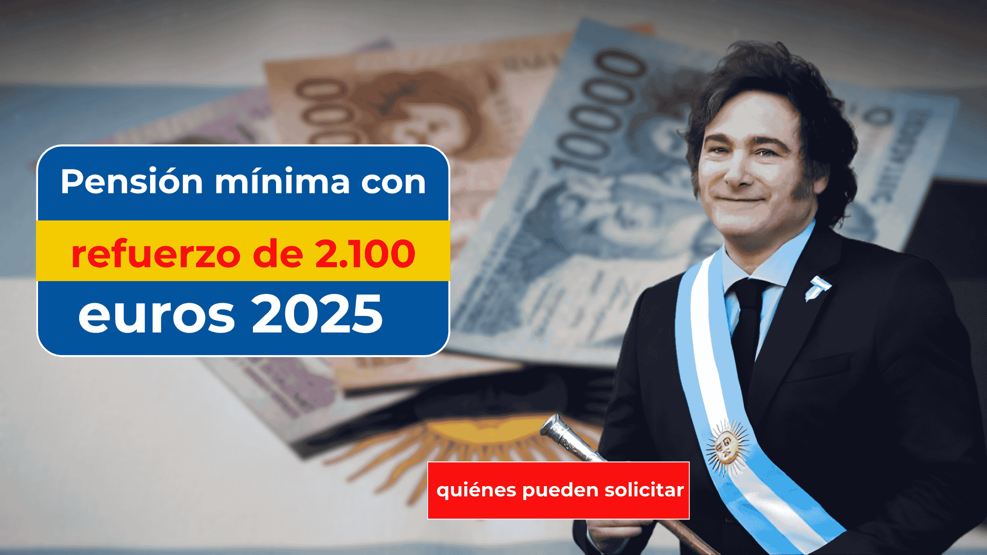 Pensión mínima con refuerzo de 2.100 euros 2025: quiénes pueden solicitar y fechas de cobro